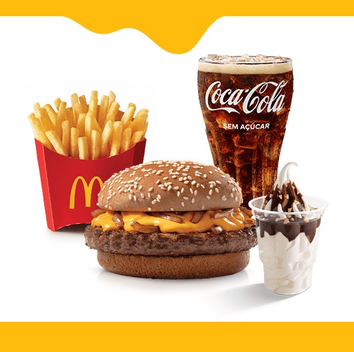 1 McOferta Média Cheddar McMelt